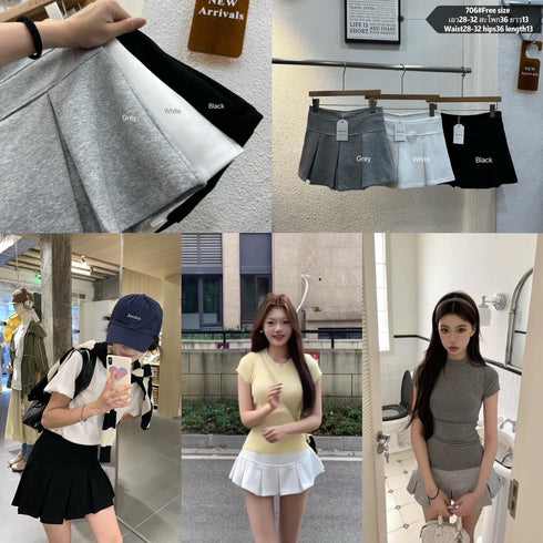 Women Tennis Mini Skorts
